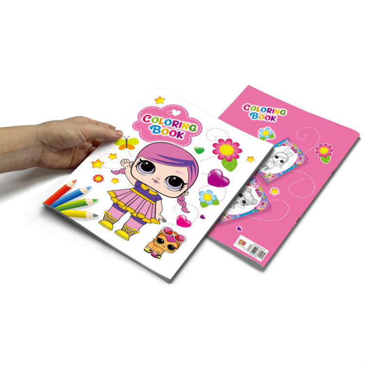 บริการพิมพ์หนังสือข้อความ Oem การพิมพ์โบรชัวร์แบบกำหนดเองแบบเต็มสี