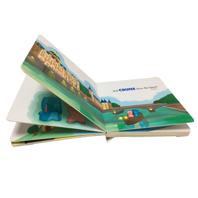 บริการพิมพ์หนังสือนิทานสำหรับเด็ก Cmyk Full Color