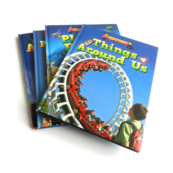 CMYK 4 Color Printing หนังสือเด็กขนาดโลโก้ที่กำหนดเอง