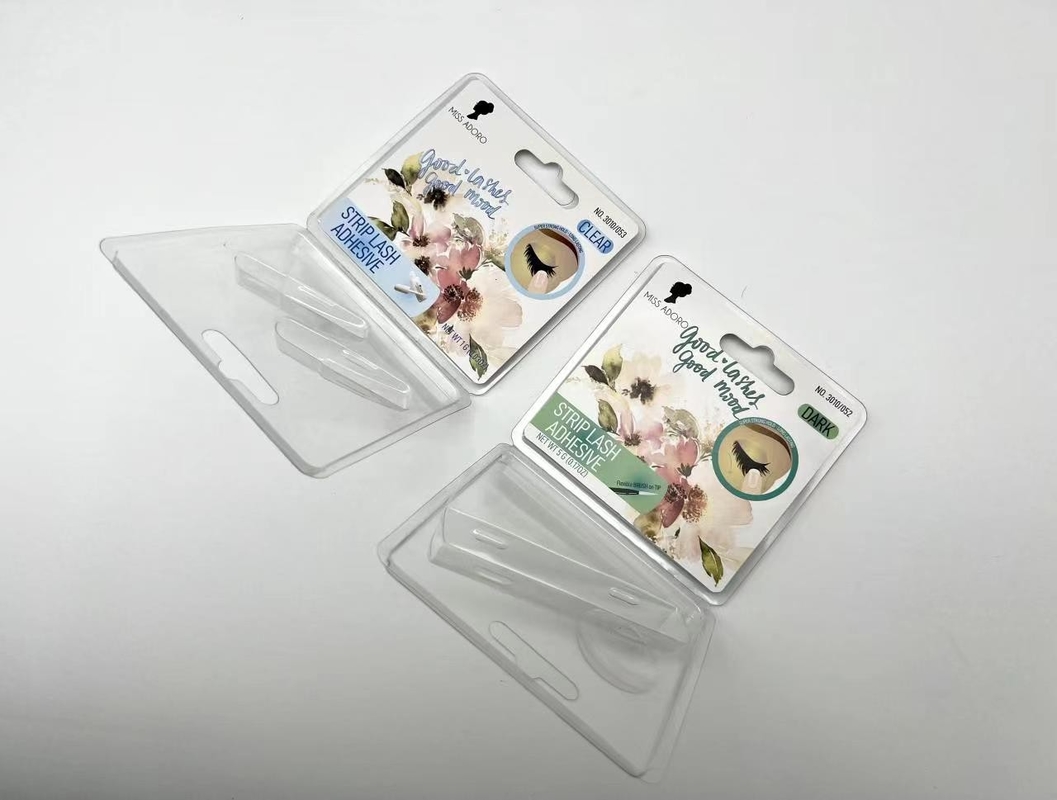 Polyvinyl Chloride Blister Clamshell บรรจุภัณฑ์ Flip Top Double Bubble Wrap