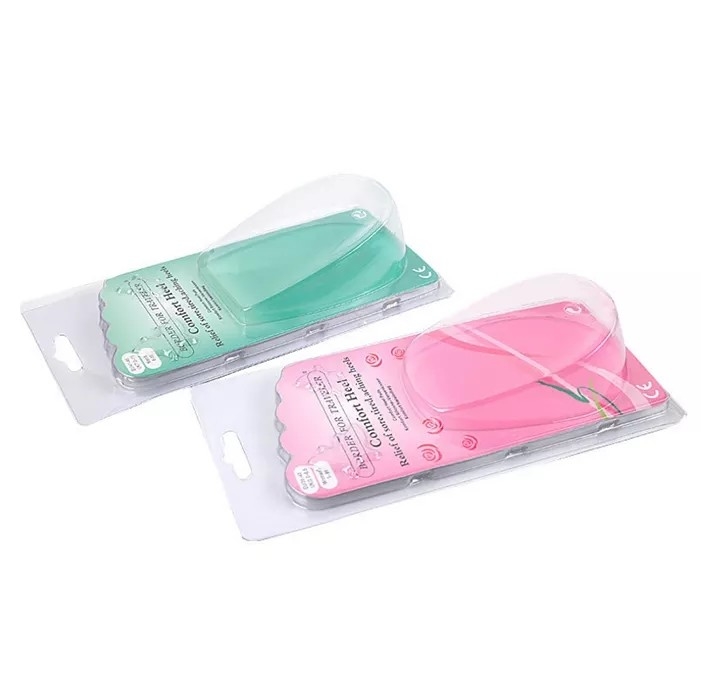 Oem Clear Pvc พลาสติกใสบรรจุภัณฑ์พุพองเยื่อกระดาษ
