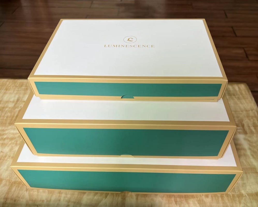 Mooncake Tea Medlar Cmyk กล่องพิมพ์สีเต็มรูปแบบ Spot Uv ปรับแต่งได้